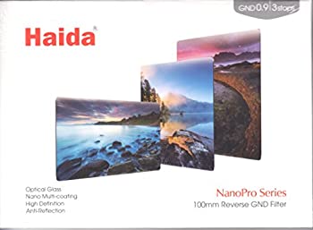 【中古】【輸入品・未使用】Haida NanoPro 100?mm x 150?mm MC Reverse Grad ND 0.9?3?Stop光学ガラスフィルタ100?nd8ニュートラル密度hd3459