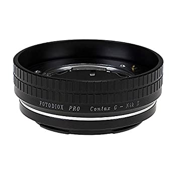 yÁzyAiEgpzFotodiox Pro Lens Mount Adapter Compatible with Select Contax G Lenses to Nikon Z-mount Cameras