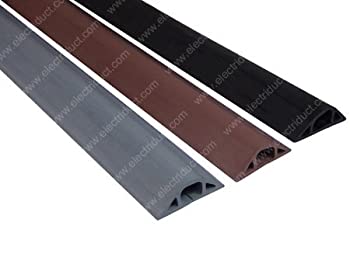【中古】【輸入品・未使用】D - 22ゴムダクトコードカバー 5 Feet グレイ D-22-5-GY