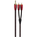 【中古】【輸入品・未使用】AudioQuest ゴールデンゲート 3.5mm - Mini RCAオスケーブル - 5フィート (1.5m)