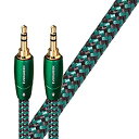 【中古】【輸入品・未使用】AudioQuest Evergreen 3.5mm オス - 3.5mm オス ケーブル - 1.97フィート (0.6m)