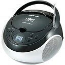 【中古】【輸入品・未使用】CD/MP3 PLYR W/AM/FM BLK