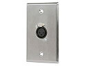 【中古】【輸入品・未使用】Monoprice 107396?XLRメス3???ピンone-port亜鉛合金壁プレート 107396