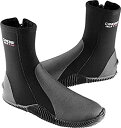 【中古】【輸入品・未使用】Cressi Isla 5mm ブーツ (Black/Black US Man 8 | US Lady 9)