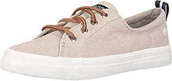 yÁzyAiEgpzSperry Women's CREST VIBE LINEN Shoe oat 7 M US