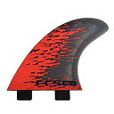 【中古】【輸入品・未使用】FCS エフシーエス フィン FCS PC-3 RED SMOKE TRI RETAIL FIN PC03-143-00-R RDSM...