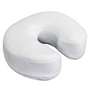 【中古】【輸入品 未使用】EARTHLITE Massage Memory Foam Cushion - Massage Table Massage Chair Face Cradle Pillow w/Washable Fleece Cover