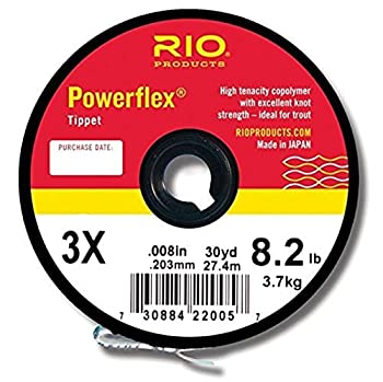 【中古】【輸入品・未使用】(7x) - Rio Powerflex Tippet Material 30 yd. Spool - Fly Fishing