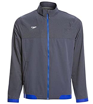 【中古】【輸入品・未使用】Speedo Mens Tech Warm-Up Jacket Blue Small