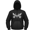 【中古】【輸入品 未使用】Mayhem De Mysteriis Dom Sathanas 公式 メンズ 新しい ブラック Zipped パーカー Size XL