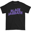 【中古】【輸入品・未使用】ブラックサバス Black Sabbath Logo Tシャツ T-Shirt