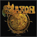 【中古】【輸入品・未使用】Saxon Sacrifice パッチカバーアート ヘビーメタルバンド 音楽織り アップリケ