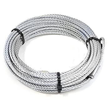 【中古】【輸入品・未使用】Warn 15236交換用ワイヤウインチロープ