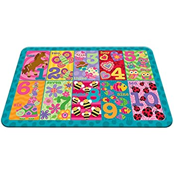 【中古】【輸入品・未使用】Stephen Joseph Placemat Girl Numbers by Stephen Joseph