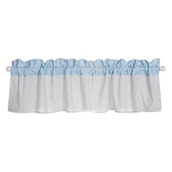 【中古】【輸入品・未使用】Trend Lab Window Valance Blue Taffy by Trend Lab