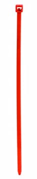 šۡ͢ʡ̤ѡAviditi CT115K Nylon Cable Tie 11 Length x 3/16 Width Fluorescent Red (Case of 1000) by Aviditi