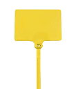 【中古】【輸入品・未使用】Aviditi CTID86 Identification Cable Tie 9 Length x 1/4 Width 120 lbs Tensile Strength Yellow (Case of 100) by Aviditi(4)