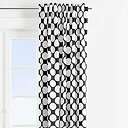 【ポイントアップ中！】【中古】【輸入品・未使用未開封】Bacati - Dots/pin Stripes Black Large Dots Curtain Panel by Bacati