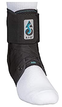 yÁzyAiEgpzASO Ankle Stabilizing Orthosis - Black - Large by G&M Ltd