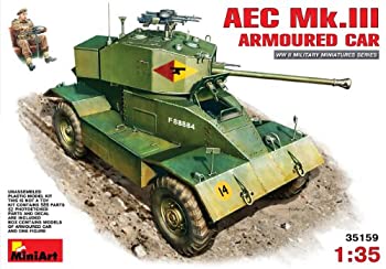 【中古】【輸入品・未使用】ミニアート 1/35 AEC Mk.3装甲車 プラモデル