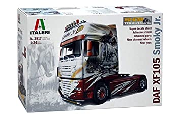 【中古】【輸入品・未使用】イタレリ 1/24 DAF XF-105 “スモーキーJr." トラクターヘッド プラモデル IT3917【メーカー名】イタレリ【メーカー型番】3917【ブランド名】イタレリ(ITALERI)【商品説明】イタレリ 1/24 DAF XF-105 “スモーキーJr." トラクターヘッド プラモデル IT3917こちらは当店海外ショップで一般の方から買取した未使用品です。 通関検査の為、開封されることがございますので予めご了承くださいませ。また、外箱につぶれや汚れなどがある場合がございます。 映像作品には日本語吹き替え、日本語字幕が無い場合があり、プレーヤーによっては再生できませんので予めご了承ください。 画像はイメージ写真ですので画像の通りではないこともございます。 未使用品ですが買取した為、中古扱いとしております。日本語の説明書は付属しておりませんので予めご了承くださいませ。 輸入商品の為コンセントの形状が違う、電圧による商品の不動作などは当店では出来かねます。 当店では初期不良に限り、商品到着から7日間は返品を受付けております。 ご注文からお届けまで ご注文⇒ご注文は24時間受け付けております。 注文確認⇒当店より注文確認メールを送信いたします。 入金確認⇒決済の承認が完了した翌日より、当店海外倉庫から当店日本倉庫を経由しお届けしますので10〜30営業日程度でのお届けとなります。 ※在庫切れの場合はご連絡させて頂きます。 出荷⇒日本国内倉庫到着後、検品し異常がなければ出荷⇒配送準備が整い次第、出荷致します。配送業者、追跡番号等の詳細をメール送信致します。 ※離島、北海道、九州、沖縄は遅れる場合がございます。予めご了承下さい。 ※ご注文後、当店より確認のメールをする場合がございます。期日までにご返信が無い場合キャンセルとなりますので予めご了承くださいませ。 ※当店ではお客様とのやりとりを正確に記録する為、電話での対応はしておりません。メッセージにてご連絡くださいませ。