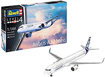 【中古】【輸入品・未使用】ドイツレベル 1/144 エアバスA321 Neo プラモデル 04952