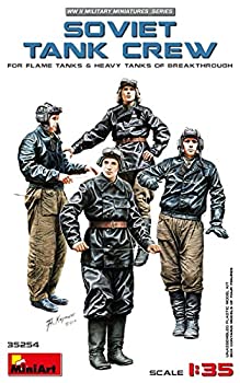 【中古】【輸入品・未使用】ミニアート 1/35 ソビエト軍 戦車兵 4体入 (火炎放射戦車/重戦車搭乗員) プラモデル MA35254