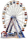 【中古】【輸入品・未使用】FALLER ファーラー 140312 H0 1/87 遊園地 カーニバル レイアウト用品