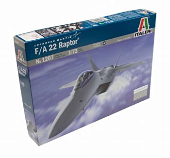 【中古】【輸入品・未使用】タミヤ イタレリ 1207 1/72 F-22ラプター プラモデル