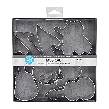 【中古】【輸入品・未使用】Musical Themed Cookie Cutter Set - 7 Piece Set