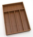 【中古】【輸入品・未使用】Lipper 8876 Bamboo Smaller Flatware Tray(4)