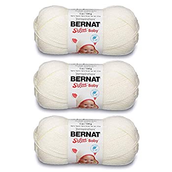 【中古】【輸入品・未使用未開封】Bernat Bulk Buy Bernat Softee Baby Yarn Solids 毛糸 並太 アンティークホワイト 420g 約933m