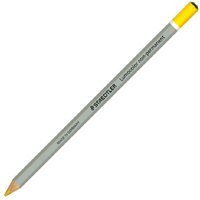 Yellow Water-Soluble Staedtler Lumocolor Pencil. 12 Pieces. 108-1 by PencilThings