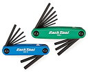 【中古】【輸入品・未使用】Park Tool FWS-2 折りたたみ自転車レンチセット - 1.5~6mm 六角レンチ& T7~T40スタードライバー