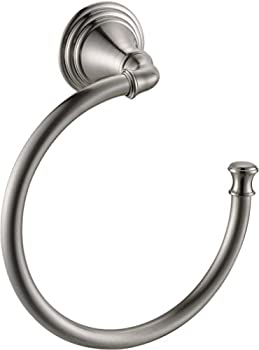 【中古】【輸入品・未使用】Paradise Bathworks 62028 Eden Towel Ring Satin Nickel by Paradise Bath..