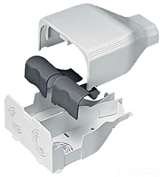 【中古】【輸入品・未使用】Panduit T45EEIW Power Rated Raceway Entrance End Fitting Off White by Panduit