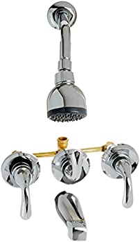 【中古】【輸入品・未使用】Homewerks Worldwide 179914?Baypointeクロム3レバーシャワー蛇口