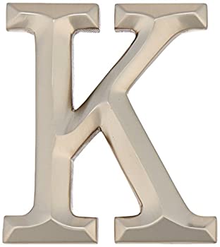 【中古】【輸入品・未使用】Michael Healy Designs MHMK2 Monogram Letter K Nickel Door Knocker