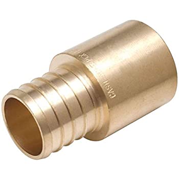 Sharkbite★uc609lfa 1-inch by 1-inchオスPex Barb汗アダプタ小売パッケージ（新古品）