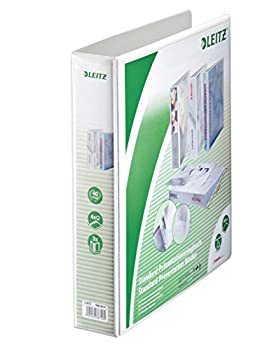 【中古】【輸入品・未使用】Leitz 4リング 2.5インチ プレミアム A4サイズ ヨーロピアンビューバインダ..