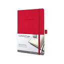 【中古】【輸入品・未使用】Sigel Conceptum A5 194sheets Red writing notebook