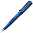 【中古】【輸入品・未使用】【LAMY/ラミー】safari/サファリ ブルー万年筆 ペン先M(中字) L014(3)