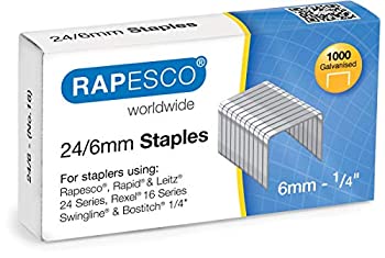 【中古】【輸入品・未使用】QCONNECT STAPLES 24/6 KF01278 P1000