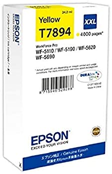 【中古】【輸入品・未使用】Epson C13T789440 (T7894) Ink cartridge yellow 4K pages 34ml 【中古】【輸入品・未使用】Epson C13T789440 (T7894) Ink cartridge yellow 4K pages 34ml