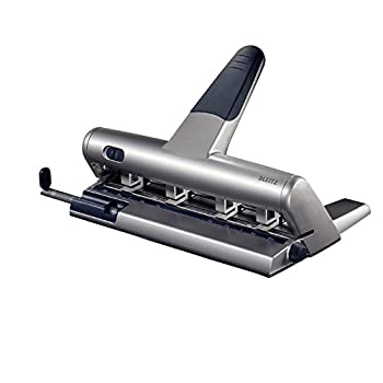 【中古】【輸入品 未使用】Leitz Akto 5114 Universal Hole Punch - Silver