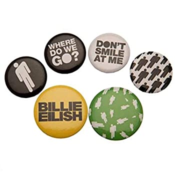 Billie Eilish Button Badge Set Stickman/ビリーEilishボタンバッジセットのドラマー