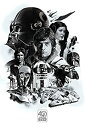 【中古】【輸入品・未使用】STAR WARSポスターPack 40th Anniversary ( Montage ) 61?x 91?cm ( 5?)ピラミッドポスター