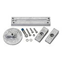【中古】【輸入品・未使用】Quicksilver 8M0107550 アルミニウム陽極キット - Mercury VeradoとOptimax 船外機