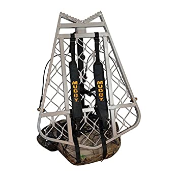 【中古】【輸入品・未使用】Muddy Treestand Backpack Straps Black(4)