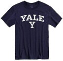 【中古】【輸入品・未使用】Yale Bulldogs Arch &ロゴGameday Tシャツ???ネイビー、 L ブルー